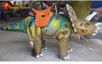 Jurassic Park Indoor Walking Dinosaur Animatronic Modelo Fibra de vidrio de tamaño real con control remoto para parques temáticos