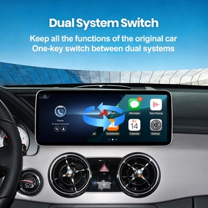 Écran de voiture Linux 12,6 pouces Rhythm, double système, commutation de mode, intégration du système d'usine, interface fluide pour Benz GLK-Class NTG 4.5 - Product Image 4