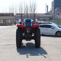 Tractor compacto de ruedas Tractor agrícola de alto nivel de seguridad 90HP Tractor agrícola a la venta