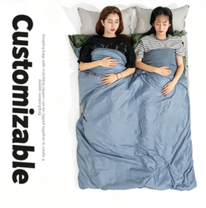 Sac de couchage en nylon personnalisable <span class=keywords><strong>pour</strong></span> l'extérieur, <span class=keywords><strong>pour</strong></span> <span class=keywords><strong>adulte</strong></span>, style enveloppe, respirant, printemps, été, automne, hiver, ultra-léger - Product Image 1