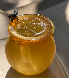 Vaso de Vidrio con Diseño Creativo y Adorable de Abejita, Tarro de Vidrio para Miel, Regalo Divertido y Original - Product Image 4