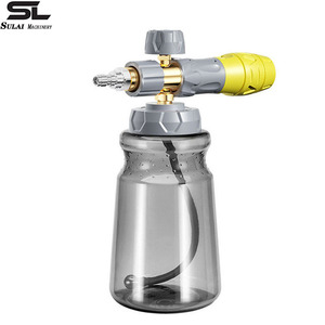 Sulai <b>Machinery</b> <b>Car</b> Wash Foam Sprayer 1000Ml Manual High Pressure Gun For Vehicle Cleaning - Product Image 1