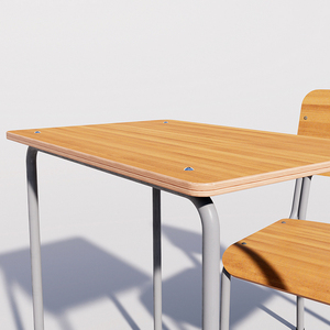 ZOIFUN Muebles Escolares Personalizados para Proyectos en Irak, Conjunto Moderno de Mesa y Silla Escolar de Madera - Product Image 3