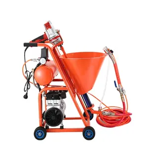 Mortar Spray Inside Hot Sale Paint Plaster Cement Ciment Masin Prices Ground And Machines Mini Industria Wall Plastering Machine