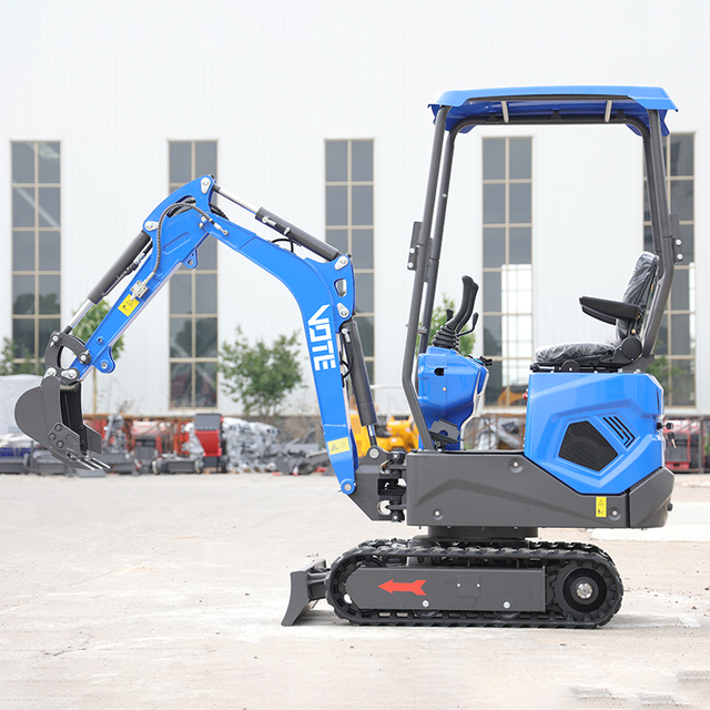 Factory Prices VTW-12 Small Excavator Various Assistive Devices Hydraulic Mini Digger 1.2T 2T Compact Excavator