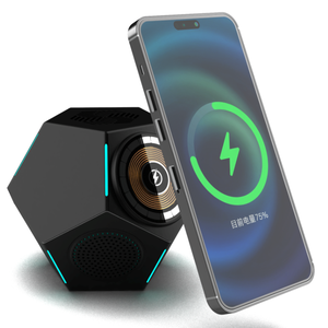 Haut-parleur <span class=keywords><strong>Bluetooth</strong></span> <span class=keywords><strong>Portable</strong></span> <span class=keywords><strong>3</strong></span> en 1, <span class=keywords><strong>charge</strong></span> sans fil, lecteur de musique Audio stéréo, haut-parleur, lumière RGB, caisson de basses <span class=keywords><strong>Portable</strong></span> pour la maison - Product Image 2