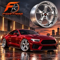 عجلات مصنوعة بالحدادة مقاس 18 و19 و20 بوصة لسيارات 350Z و370Z، بنمط 5x114.3 و5x120 و5x112 و5x115، مكونة من قطعتين أو ثلاث قطع، بطلاء كروم ثلاثي وحافة عميقة مصقولة
