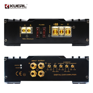 เครื่องขยายเสียงรถยนต์ Kuerl 1000W ช่องเดียว คลาส D ดิจิตอล เพาเวอร์แอมป์ สำหรับอัพเกรดระบบเสียงรถยนต์ - Product Image 4