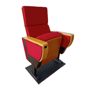 Sillas de Auditorio Masao YD-6688 Rojas con Reposabrazos Plegables para Conferencias, Cine y Teatro - Product Image 3