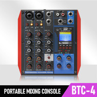 BTC-4-6-8 kanal güç mikser amplifikatör profesyonel ses özel aile performans KTV sahne ses karıştırma konsolu ses