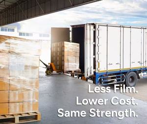 ม้วนฟิล์มยืด0.17u กันน้ำได้1000M <span class=keywords><strong>LLDPE</strong></span> พาเลทเนื้อนุ่มเกรดอาหารทึบแสง - Product Image 5