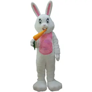 Easter bunny mascot costumes for promotion