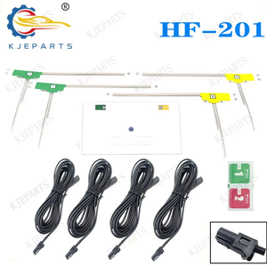 Антенна KJeparts KJE-0766 (<span class=keywords><strong>2</strong></span> желтых, <span class=keywords><strong>2</strong></span> зеленых) с пленочной изоляцией, кабель HF201 ISDBs, класс защиты IP66, для автомобильных стереосистем Nissan (Япония) - Product Image 6