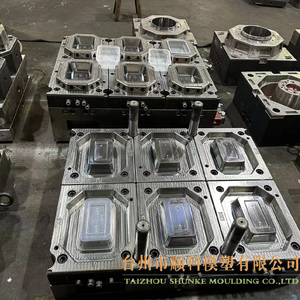 Mouleuse moulage par injection plastique à grande vitesse moule de récipient alimentaire à paroi mince moule de boîte de repas jetable - Product Image 5