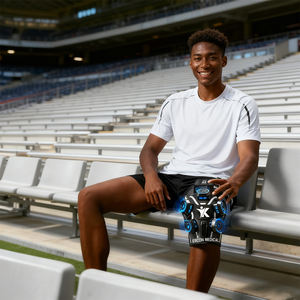 Masseurs de genou portables Machine de thérapie par la chaleur froide pour le soulagement de la douleur Récupération sportive Genouillères de coude musculaire avec 5 modes de thérapie - Product Image 1