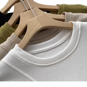 Camiseta Corta Personalizada con Diseño de Corte y Confección, Camiseta de Algodón para Mujer, Camisetas de Sublimación al por Mayor, Camiseta Básica de 250 g/m² para Mujer - Product Image 5