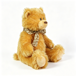 Ours en peluche personnalisé avec nœud à pois 51cm-99cm, animal en peluche doux pour enfants unisexe - Product Image 5
