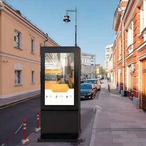 Affichage numérique extérieur 55 pouces IP65 étanche Haute luminosité pour temps froid, <span class=keywords><strong>neige</strong></span>, magasins de détail et aéroports OEM disponible - Product Image 6