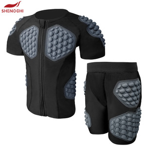 Custom Eva Sponge Youth Boys Sports Body <b>Protector</b> Kid Padded Compression Shirts And Shorts For Soccer Skate Football Goalkeepe - Product Image 6