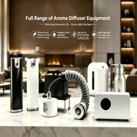 Diffuseur d'arômes vertical de haute qualité, capacité 100 ml, application multi-scénarios, contrôle sans fil, pulvérisation de parfum avec minuterie