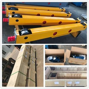 Chất Lượng Cao Đơn/Đôi Dầm End Beam Crane Phần End Vận Chuyển Overhead Crane - Product Image 5