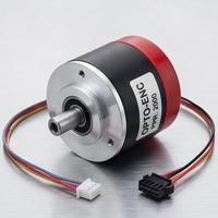 Encodeur à arbre en acier inoxydable 304, bride de 58 mm, couleur argent, pour machine de traction d'ascenseur