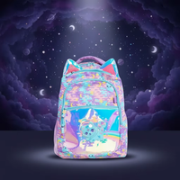 Sac à dos scolaire pour garçons d'Australie, personnages de dessins animés à la mode, voyage, léger, grande capacité de rangement, microfibre synthétique