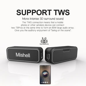 PYJ-altavoz inalámbrico portátil para exteriores, dispositivo de sonido estéreo 3D <span class=keywords><strong>inteligente</strong></span>, altavoz pequeño de acero para coche, 40W, BT, novedad, gran oferta - Product Image 2