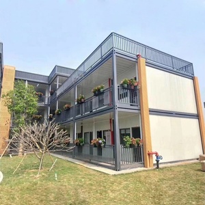 Casa Prefabricada de Alta Calidad, <span class=keywords><strong>Chalet</strong></span> Contenedor, Casa de Playa, Casa Contenedor en Paquete Plano - Product Image 5