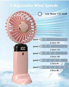 Ventilateurs portables électriques Mini ventilateur portable Ventilateur manuel