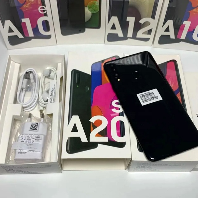 Global EU Version Dual SIM Mobile Phone Original for Amsung A20s 64GB Android Smartphone Unlocked A10s A20 A50