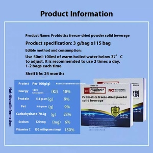Bebida Sólida Probiótica Original Tongrentang Nanjing, 450 Mil Millones de <span class=keywords><strong>Bacterias</strong></span> Activas para la Salud Gastrointestinal y Enzimas - Product Image 2