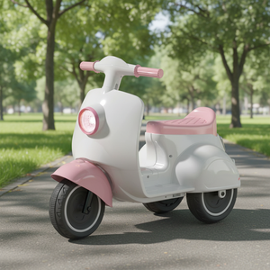 Sepeda Motor Roda Tiga Bertenaga Baterai Isi Ulang untuk Anak Laki-laki dan Perempuan, Mainan Mobil Listrik yang Dapat Dikendarai, Terbuat dari Plastik yang Tahan Lama - Product Image 2