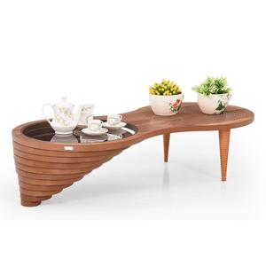 Mesa de centro Leo de diseño moderno para muebles de sala de estar para el hogar - Product Image 3