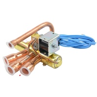 Vannes à quatre voies, vanne d'inversion SHF-9H-35U-P à 4 voies pour climatiseur 3HP