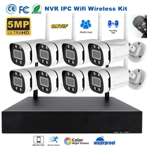 NVR Wifi 8CH Audio <b>CCTV</b> Outdoor Security Cameras Surveillance System Wifi <b>Wireless</b> IP Video Outdoor Surveillance Security Camera - Product Image 1