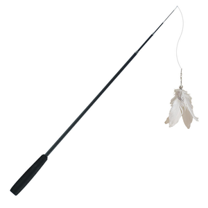 Jouet interactif pour chat, balle <span class=keywords><strong>d</strong></span>'exercice pour chaton, à activation tactile, avec <span class=keywords><strong>plumes</strong></span> qui battent, sans vol, pour animaux <span class=keywords><strong>d</strong></span>'intérieur, toutes races, avec herbe à chat - Product Image 6