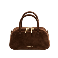 Sacs à main de luxe en suède pour femme, sacs à bandoulière tendance en faux suède avec poignée supérieure, sacs à main personnalisés avec logo OEM ODM pour femme