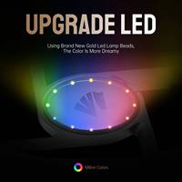 Ventilateur de refroidissement silencieux pour ordinateur ASIAHORSE Factory 120 mm RGB LED PBT PC