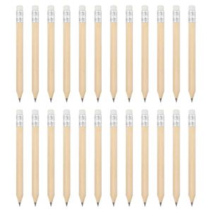 Lápices de Golf Personalizados con Logotipo, Precio Bajo al por Mayor, Mini Lápices Redondos de Madera Natural con Borrador, Fáciles de Agarrar, Lápices Estándar - Product Image 3