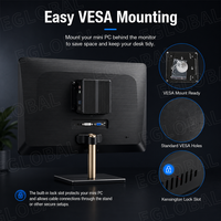 Mini PC Industrial Sin Ventilador X86 con Precio Económico, Celeron J1900 de Cuatro Núcleos, Win10, Servidor Integrado Linux, HD, VGA, Doble LAN, 2x COM, WIFI, en Stock