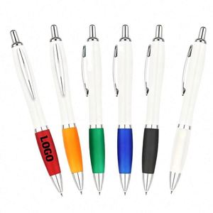 New Logo Advertising Gift Ball Point Wholesale Luxury Rose <b>Gold</b> Plastic Office Ballpoint <b>Pen</b> Custom Promotional Gifts - Product Image 1