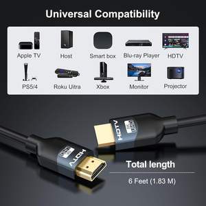 FJGEAR Ultra High Speed HDMI Cable Support 8K 60Hz 4K 120Hz Resolution for Next Generation TV 8K HDMI Cable - Product Image 6