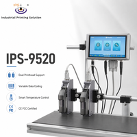 Printer Inkjet Termal IPS-9520 HP TIJ 2.5 dengan Pengenalan Tinta Otomatis untuk Pengkodean Tanggal Barcode
