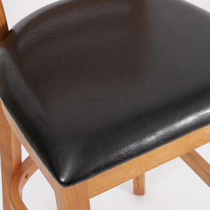Tabouret <span class=keywords><strong>de</strong></span> <span class=keywords><strong>bar</strong></span> vintage, tabouret <span class=keywords><strong>de</strong></span> <span class=keywords><strong>bar</strong></span> rétro, chaises <span class=keywords><strong>de</strong></span> salle à manger industrielles, 65 cm, bois - Product Image 5