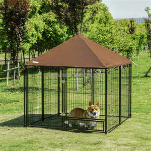 Medium Welded Wire Mesh <strong>Dog</strong> Cage Small Pet Enclosures and Large Chain Link Fence <strong>Dog</strong> <strong>Kennel</strong> - Product Image 2