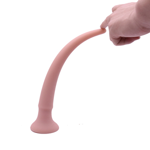 Хит продаж: Длинный анальный тампон из жидкого силикона, мягкая большая анальная секс-игрушка для пар, для использования в секс-шопах - Product Image 4