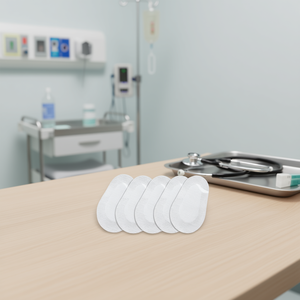 Apósito autoadhesivo para el cuidado de los ojos de 3.5 x 2.8 pulgadas para cubrir heridas, modelo D0100XUDXIV - Product Image 2