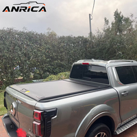 Penutup Bak Truk Elektrik Retractable Hardtop Tonneau Cover Aluminium Roll up Tahan Air Dapat Dikunci Penutup Bak Truk Pikap Dapat Disesuaikan