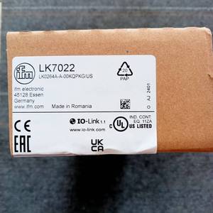 IFM LK7022 เกจวัดระดับน้ำ โฟลว์สวิตช์ IO-Link 1.1 LK0264A-A-00KQPKG/US ของแท้ใหม่เอี่ยม - Product Image 4